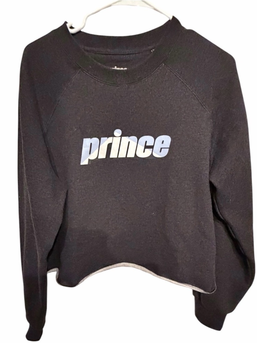 Prince gray Sweatshirt with White Logo